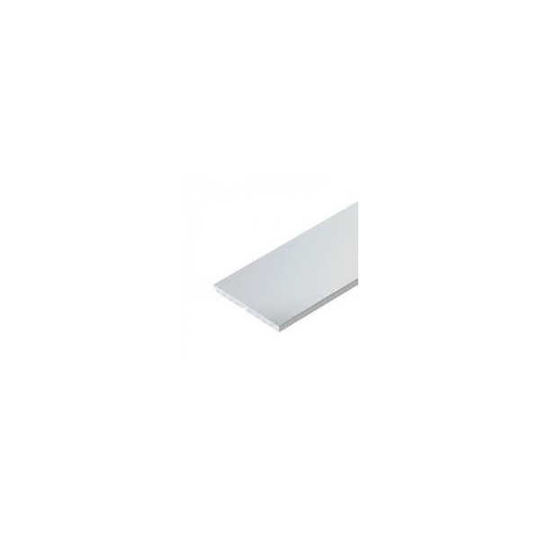Plintă PVC alb lucios H100, Lungime 4m