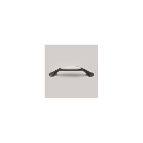 Maner 8932/96mm, negru/alb