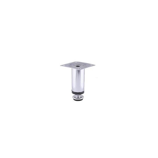 Picior mobilier Arion H100mm, D30mm, crom