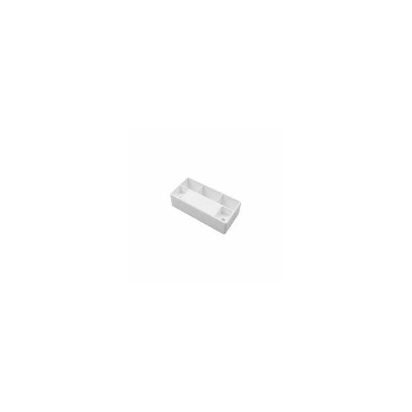 Picior mobila dreptunghiular 25X40X85mm, satinat