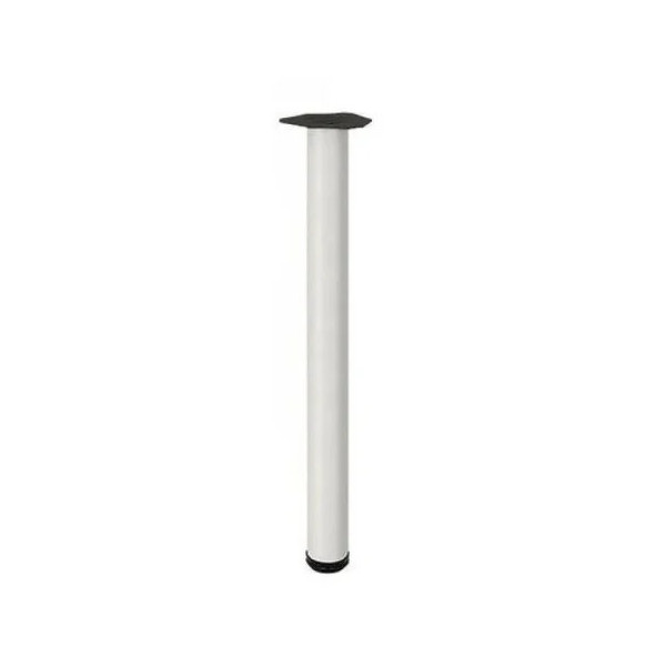 Picior mobilier Kapsan, H 710mm, alb