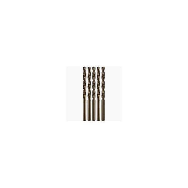 SET 5 BURGHIE D4/5/6/8/10MM PT METAL HSS (53814)
