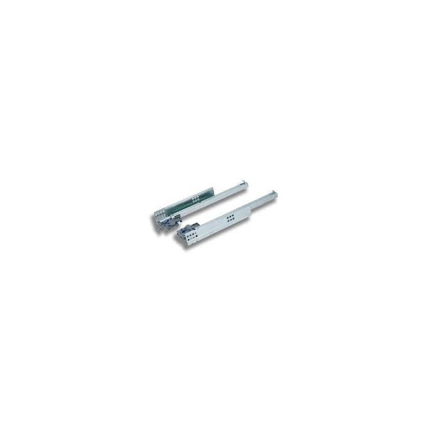 Set glisiere sertar DTC Extracție Parțială cu Amortizor, Lungime 350 mm