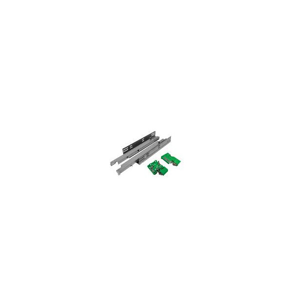 Glisieră cu extragere totală și sistem Push Taiming – 550 mm
