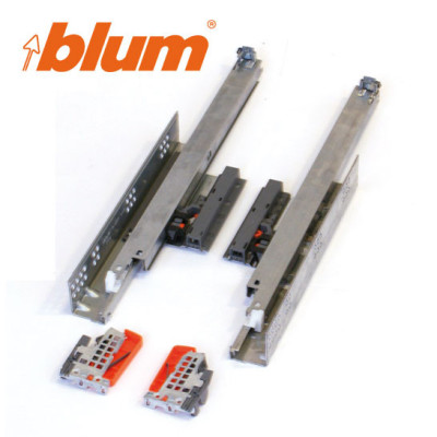 Glisiera tandem Blum extractie totala 300 mm cu Tip-On/set