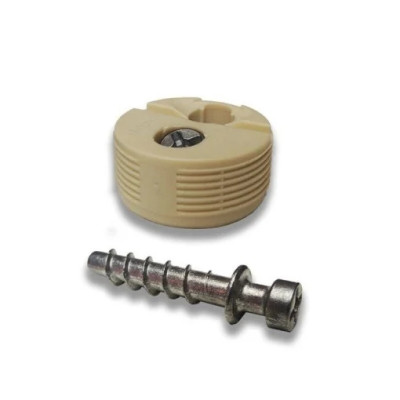 Demontabil Blum, cu surub, Bej 25buc/set