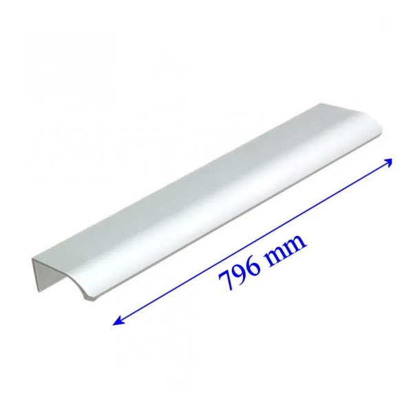 Maner profil 3996-796/710mm, aluminiu
