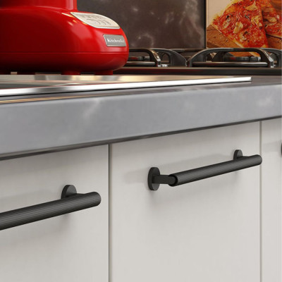 Maner West 160mm, negru mat