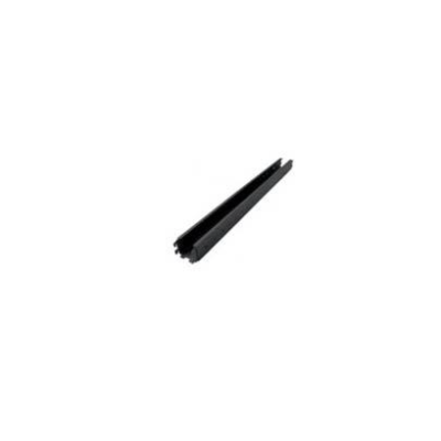 Traversa picior birou, negru, 100-180cm