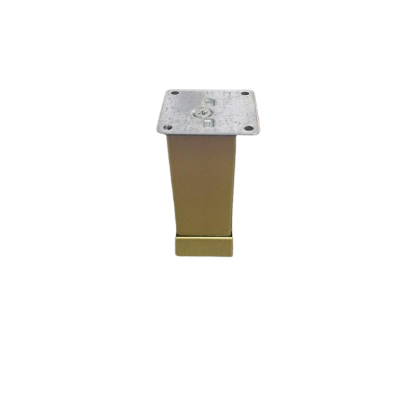 Picior mobilier 40X40, H200mm, auriu