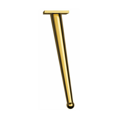 Picior mobila Bone, H 200mm, auriu