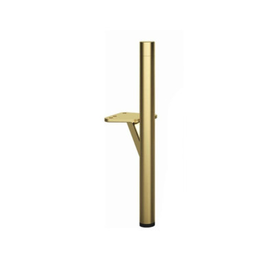 Picior mobila Slide Single long H 140mm, light gold