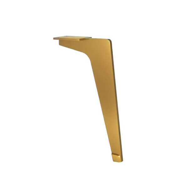 Picior mobila Milano, H 150mm, light gold