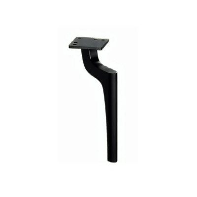 Picior mobila Zarif H 140mm, negru mat
