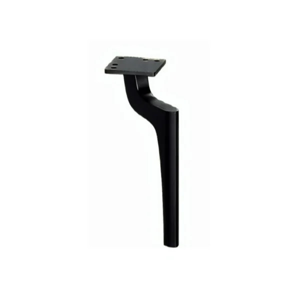 Picior mobila Zarif H 140mm, negru mat