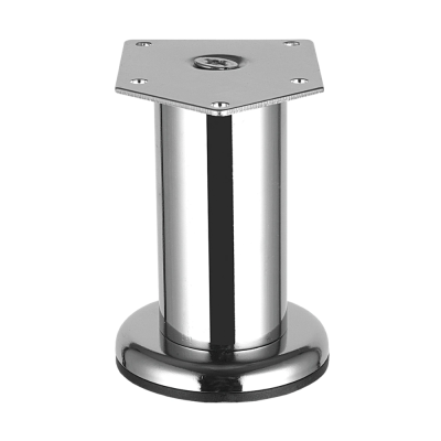 Picior mobilier D42mm, H150mm, crom deco