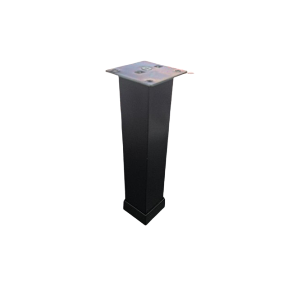 Picior mobilier 40X40mm, H200mm, negru