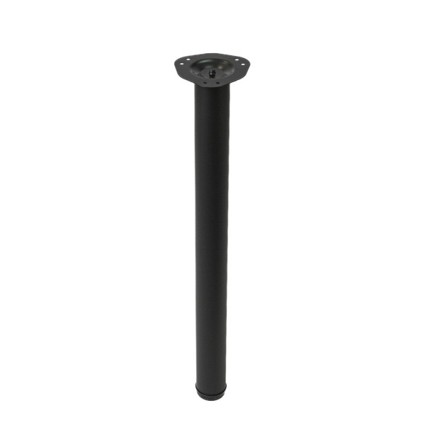 Picior mobila H 710mm, negru eco