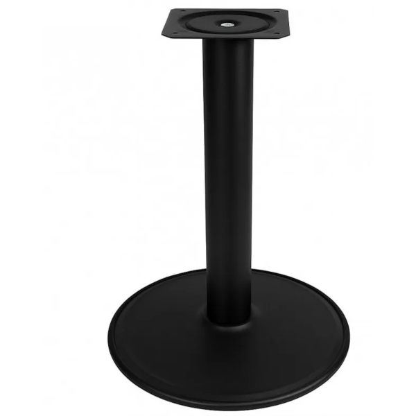 Picior mobila central Kapsan, negru, H710mm