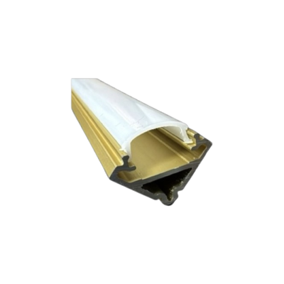 Profil TRI-LINE mini, de colt, auriu, 3m