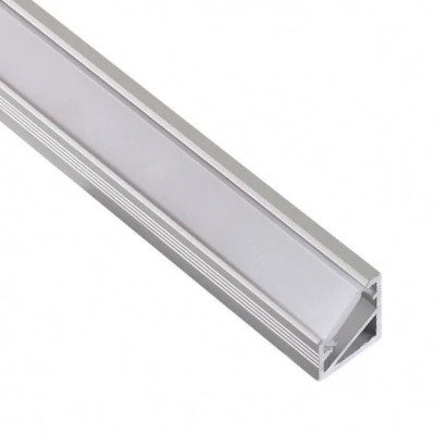 Profil TRI-LINE, mini, de colt, aluminiu, 3m