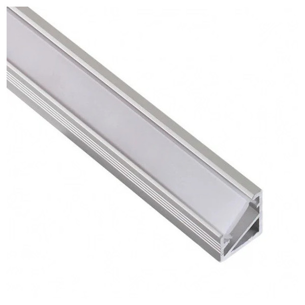 Profil TRI-LINE, mini, de colt, aluminiu, 3m