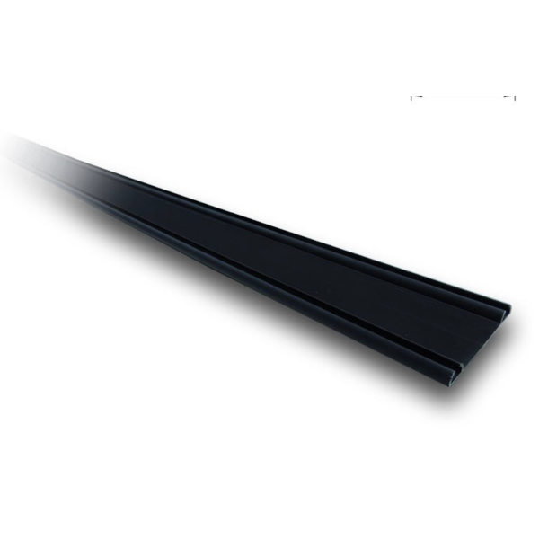 Șină superioară PKM80, negru, 4 m