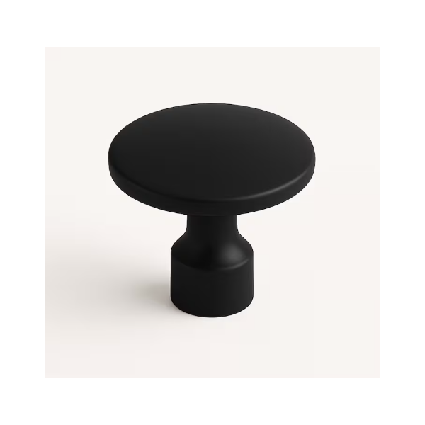 Buton Flin, negru