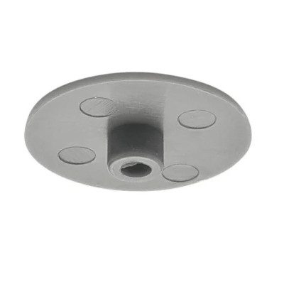 Minifix capac plastic gri deschis, 100 buc/set
