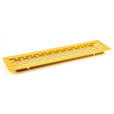 Grilă aerisire 70 x 500 mm, auriu