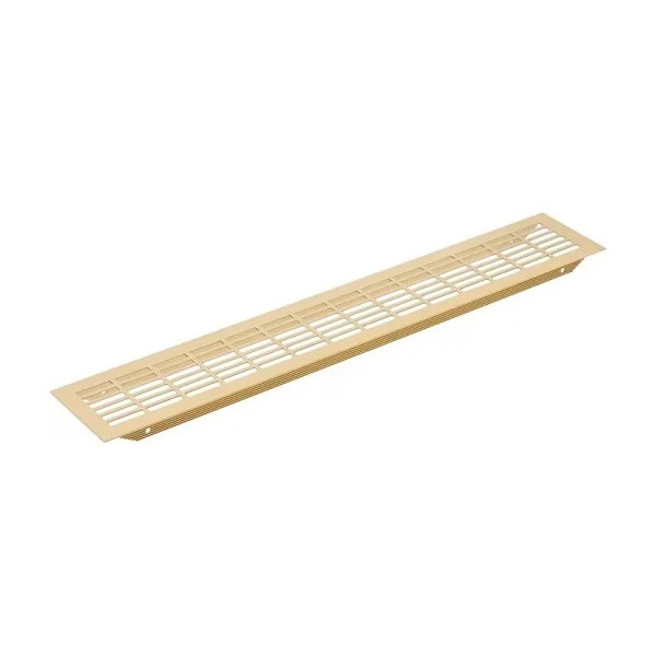 Grilă de aerisire mobilier 80x800 mm, finisaj Auriu Deco