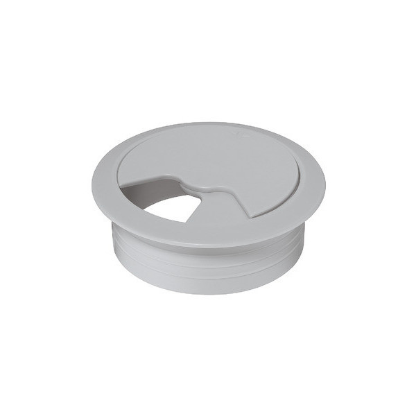 Trecere cablu din aluminiu, finisaj Gri, Hafele 428.96.502