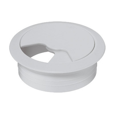 Trecere cablu din aluminiu, finisaj Alb, Hafele 428.96.702