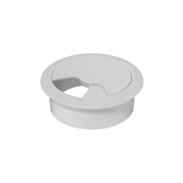 Trecere cablu din aluminiu, finisaj Alb, Hafele 428.96.702