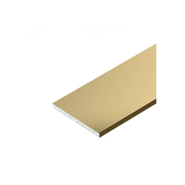 Plintă decorativă auriu mat, H 100 mm