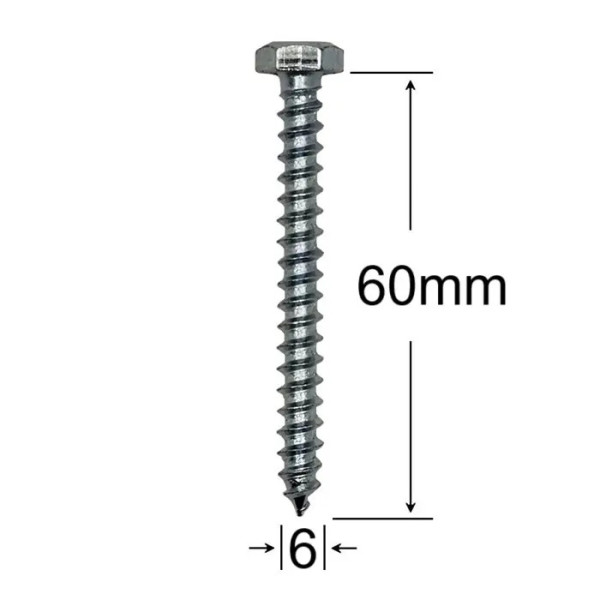Holșurub 6x60 mm, SEA