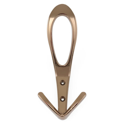 Cuier Mobilier "Elips", Finisaj Alamă