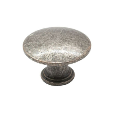 Buton Mobilier "Tor" – 35 mm, Argint Antichizat