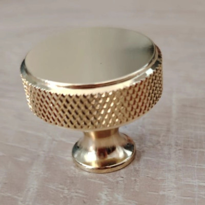 Buton Mobilier Big Vigo, Alamă Lucioasă