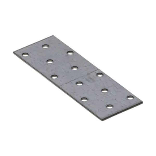Placă perforată de îmbinare 120 x 40 x 2.0 mm, Oțel zincat