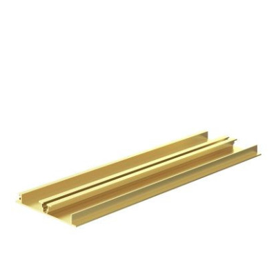 Plintă pentru mobilier H120, Lungime 4 metri, Auriu