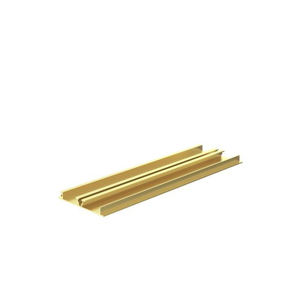 Plintă pentru mobilier H120, Lungime 4 metri, Auriu