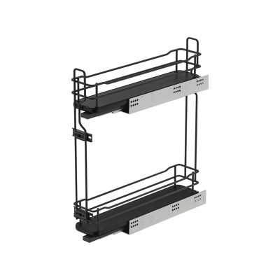 Coș Jolly / Extracție îngustă pentru corp de 150 mm, Antracit (Cod: 549.37.300)