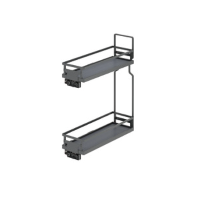 Coș Jolly lateral / Extracție îngustă pentru corp de 150 mm – Häfele (Cod: 549.37.700)