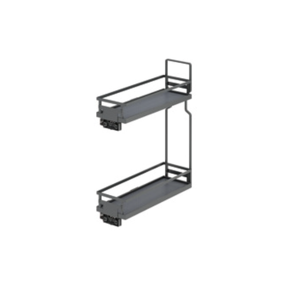 Coș Jolly lateral / Extracție îngustă pentru corp de 150 mm – Häfele (Cod: 549.37.700)