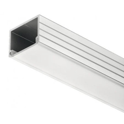 Profil din aluminiu pentru bandă LED Häfele – Lungime 2.5m, Cod 833.72.982