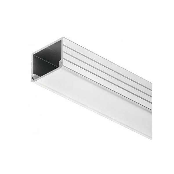 Profil din aluminiu pentru bandă LED Häfele – Lungime 2.5m, Cod 833.72.982
