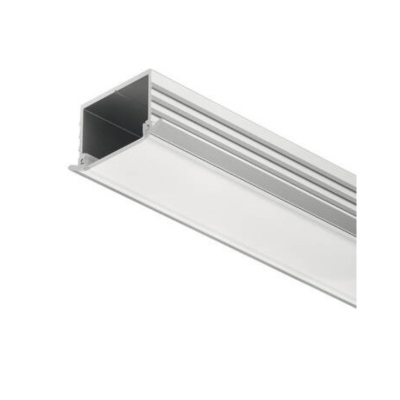 Profil aluminiu pentru bandă LED Häfele – 2.5 metri, Cod 833.72.984