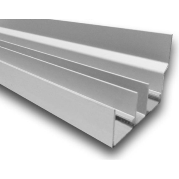 Șină dublă superioară cu mască pentru sistem SKM 80 – 3 metri
