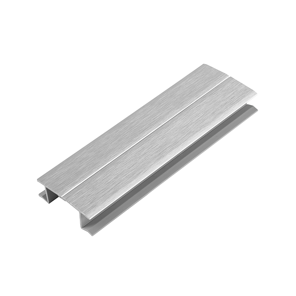 Accesoriu Multicorner / Colțar pentru plintă de bucătărie H100 – Finisaj Aluminiu